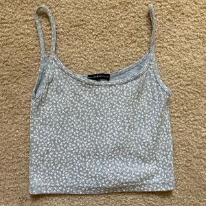 brandy melville cropped tank top